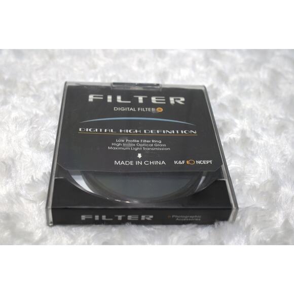 Copied - K&F Concept Circular Digital High Def Low Profile FilterRing 67mm Grey - Picture 3 of 3